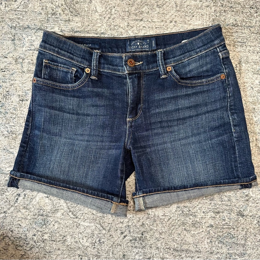 Lucky Brand The Roll Up Shorts Size 00